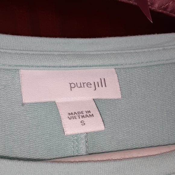 PureJill long sleeve t shirt with kangaroo pockets - Picture 2 of 5